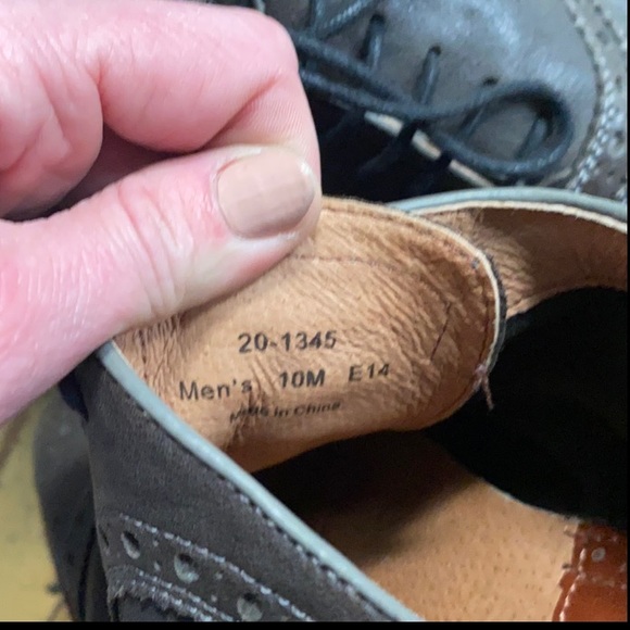 JOHNSTON & MURPHY J&M 1850 100% LEATHER CAREER DRESS SHOES MENS 10 M - Picture 6 of 13